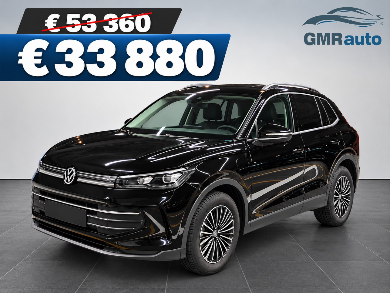VOLKSWAGEN TIGUAN LIFE ENERGY 1.5 eTSI 150 CV DSG – MATRIX LED HD – 360° – GANCIO T- TRAINED PARKING – PREZZO REALE
