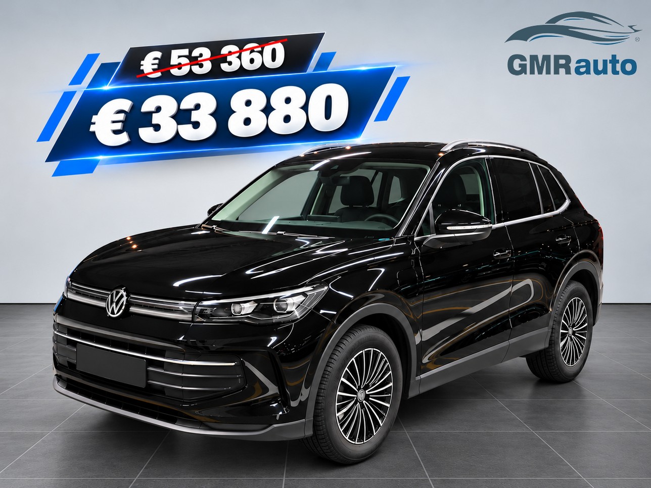 VOLKSWAGEN TIGUAN LIFE ENERGY 1.5 eTSI 150 CV DSG – MATRIX LED HD – 360° – GANCIO T- TRAINED PARKING – PREZZO REALE